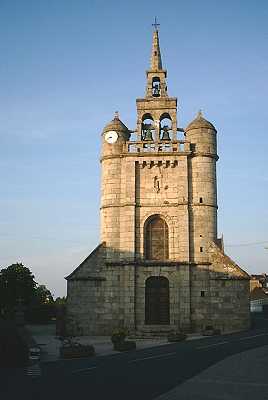 clocher de l'glise de Lzardrieux