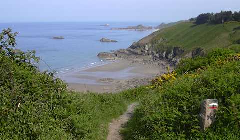 gorge de l'anse Cochat en Plouha