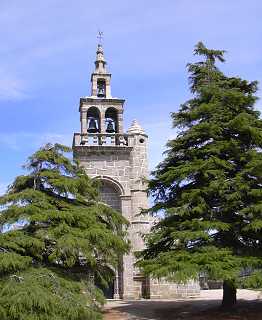 clocher-mur de l'glise de Ploulec'h